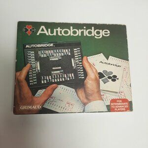 VINTAGE  Autobridge Travel Bridge Game by Grimaud in Original Box